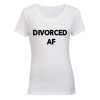 Divorced AF - Ladies - T-Shirt - White Photo