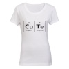 CUTE - Ladies - T-Shirt - White Photo