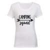 Camping Squad - Ladies - T-Shirt - White Photo