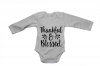 Thankful & Blessed - Baby Grow Photo
