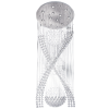 Bright Star Lighting Cross Stainless Steel Drop Tier Crystal Pendant Photo