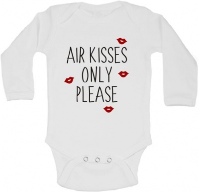 Photo of BTSN - Air Kisses Only Please - Baby Grow - L