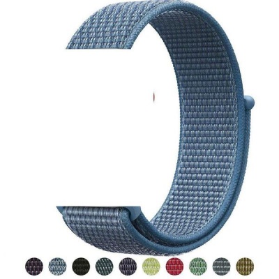 Photo of Apple Nylon Loop Sports Strap for Watch - Wild Blue Cellphone