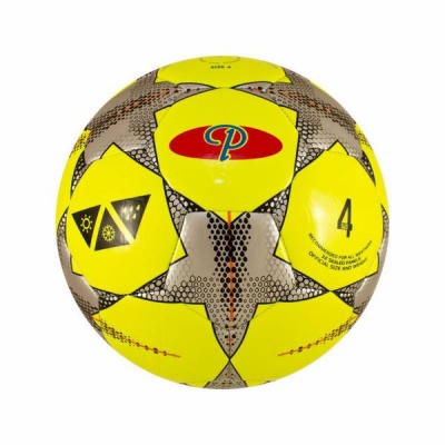 Photo of Premier PRM Glider Soccer Ball - Size 4 - Fluoro Yellow/Silver