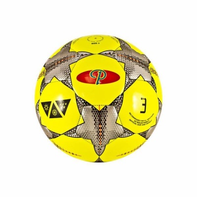Photo of Premier PRM Glider Soccer Ball Size 3 Fluoro Yellow / Silver