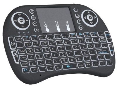 Photo of Mini Wi-Fi- Multimedia Keyboard With Touchpad & Backlit