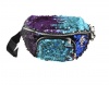 SKA Purple Turquoise Sequins Moonbag Photo