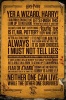 Harry Potter - Quotes Poster Photo