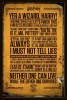 Harry Potter - Quotes Poster with Black Frame Photo