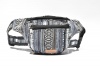 SKA Grey and Blue Ghari 3 Zip Moonbag Photo