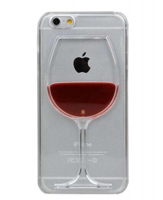 Photo of Red Wine Glass Cover for iPhone 7/8