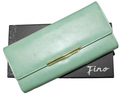 Photo of Fino 51173 Faux Leather Elegant Purse with Cell Phone Compartment Holder & Gift Box