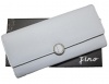 Fino Pu Leather Fashion Purse with Box - Light Blue Photo
