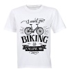 Biking is Calling Me - Kids - T-Shirt - White Photo