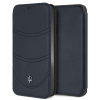 Maserati - Granlusso Origins Booktype Case Navy for iPhone XS MAX Photo