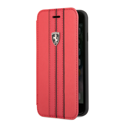 Photo of Ferrari - Urban Collection Flip Case iPhone SE 2020 & 6 / 7 / 8 Red