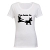 I'm Here To.. - Ladies - T-Shirt - White Photo