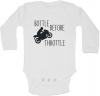 BTSN - Bottle Before Throttle - Baby Grow L Photo