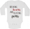 BTSN - Breaking Hearts & Blasting Farts - Baby Grow L Photo