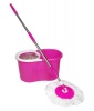 360 Degree Rotating Magic Spin Mop - Pink Photo