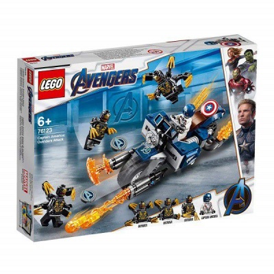 Photo of LEGO Marvel Super Heroes Captain America - Outriders Attack