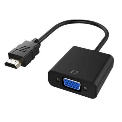 Photo of 1080P HDMI to VGA Video Converter with Micro USB & 3.5mm Audio Cable