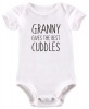 BTSN - granny gives the best cuddles baby grow Photo