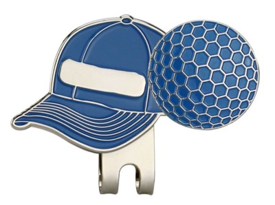 Photo of Blue Cap Hat Clip