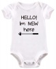 BTSN - Hello I'm New Here Baby Grow Photo