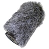 Azden SWS-100 High Performance Faux Fur Windshield - Grey Photo