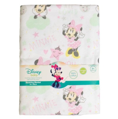 Photo of Minnie Mouse - Receiving Blanket