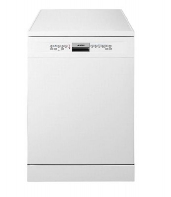 Photo of Smeg 60cm White Freestanding Dishwasher - DW6QWSA-1