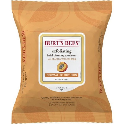 Photo of Burt's Bees Towelettes - Peach Exfoliating