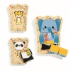 Djeco Wooden 3 Layer Puzzle - Lucky & co Photo