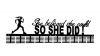 DCDesigners She Believed 100 Tier Running Medal Hanger - Black Photo