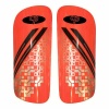 Premier Madrid Slip Shin Guard - Orange/Silver/Black Photo