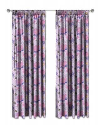 Photo of Peppa Pig 'Sweet' Unlined Curtains