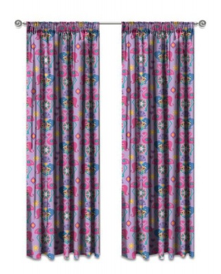 Photo of Shimmer & Shine 'Flamingo' Unlined Curtains