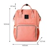 Mummy Bag Multi-Function Waterproof Travel Backpack - Pink Photo