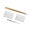 Eyebrow Hair Razor Engraved Pen For DIY Hair Art Design - Golden Photo