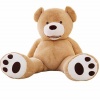 80cm Giant Teddy Bear with Big Footprints - Light Brown Photo