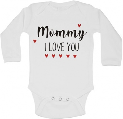 Photo of BTSN -Mommy I love you baby grow L