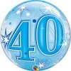 22" Single Bubble Star Burst Spark Age 40 1CTP Photo