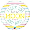 18" Foil Rnd I Love You To The Moon 1CTP Photo