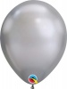 11" Latex Rnd Chrome Silver 100CTP Photo