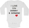 BTSN - I love you Granny&Grandad baby grow - L Photo