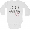 BTSN -I stole Grandad's heart baby grow L Photo