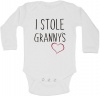 BTSN -I stole Granny's heart baby grow L Photo