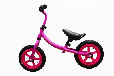 Photo of Little Bambino Balance Bike with Adjustable Seat- Rose