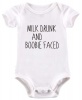 BTSN - Milk Drunk & Boobie Faced Baby Grow Photo